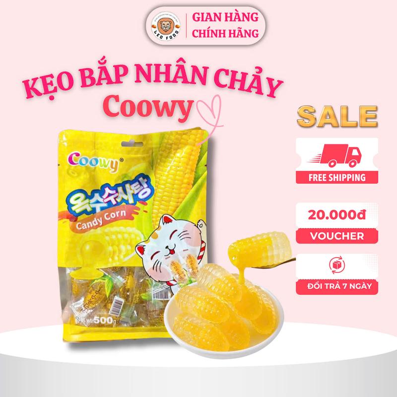    HOT HOT HOT   Combo 500g Kẹo bắp dẻo nhân kem trong suốt   Kẹo ngô nhân sữa chảy món ăn vặt ngon ăn hoài không ngán Candy Food banh keotet 