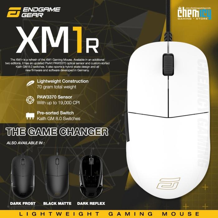 Gambar Endgame Gear XM1R Lightweight Gaming Mouse - Dark Reflex dari ChemicyGaming Kota Administrasi Jakarta Pusat Tokopedia