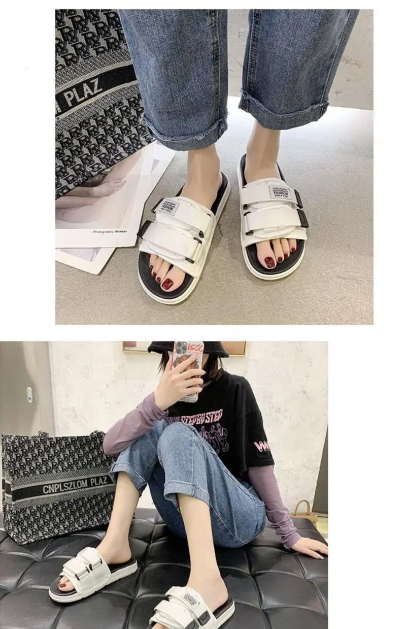 Korean Summer Women and men Solid Sandal Open Toe Casual EVA