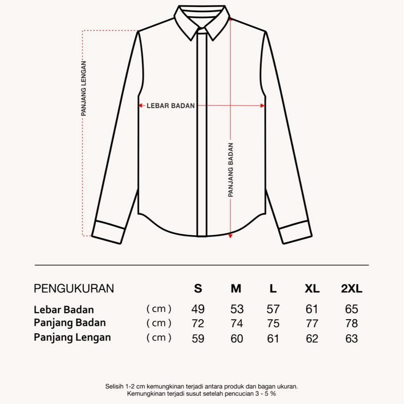 Product Introduction of Monjiro - Megalo - Shirt Gold Long Sleeved Pria - Kemeja Corduroy Lengan Panjang Cowok 0