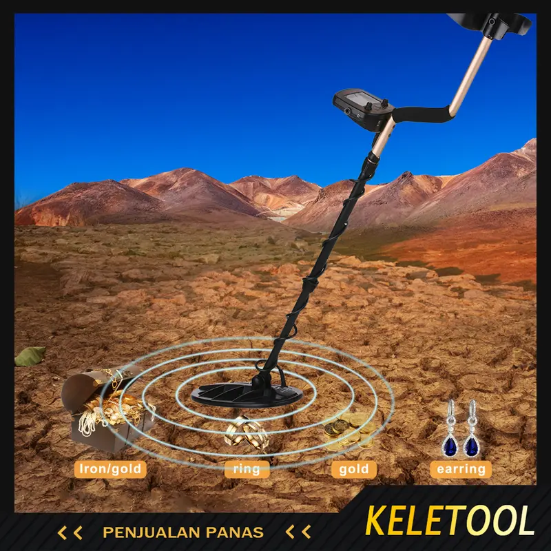 KELETOOL metal detector FS2 alat detektor logam emas bawah tanah  tlsms metal detector underground gold finder 8