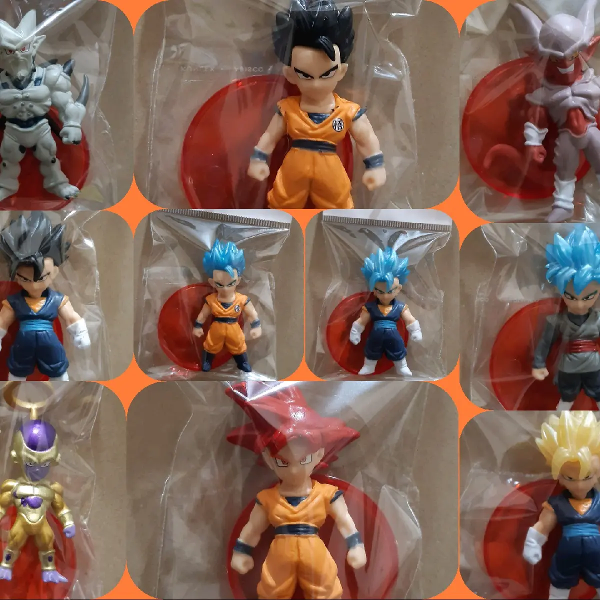 Action Figure DRAGON BALL -+7cm (Harga Satuan) Random Sesuai Gambar Semua Ada 21 Karakter.