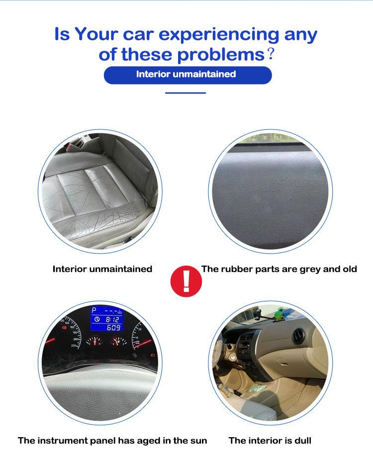 Product Introduction of Car Plastic Repair Black Gloss Car Cleaning Products Car Polish and Repair Coatings Repair Car Details 10