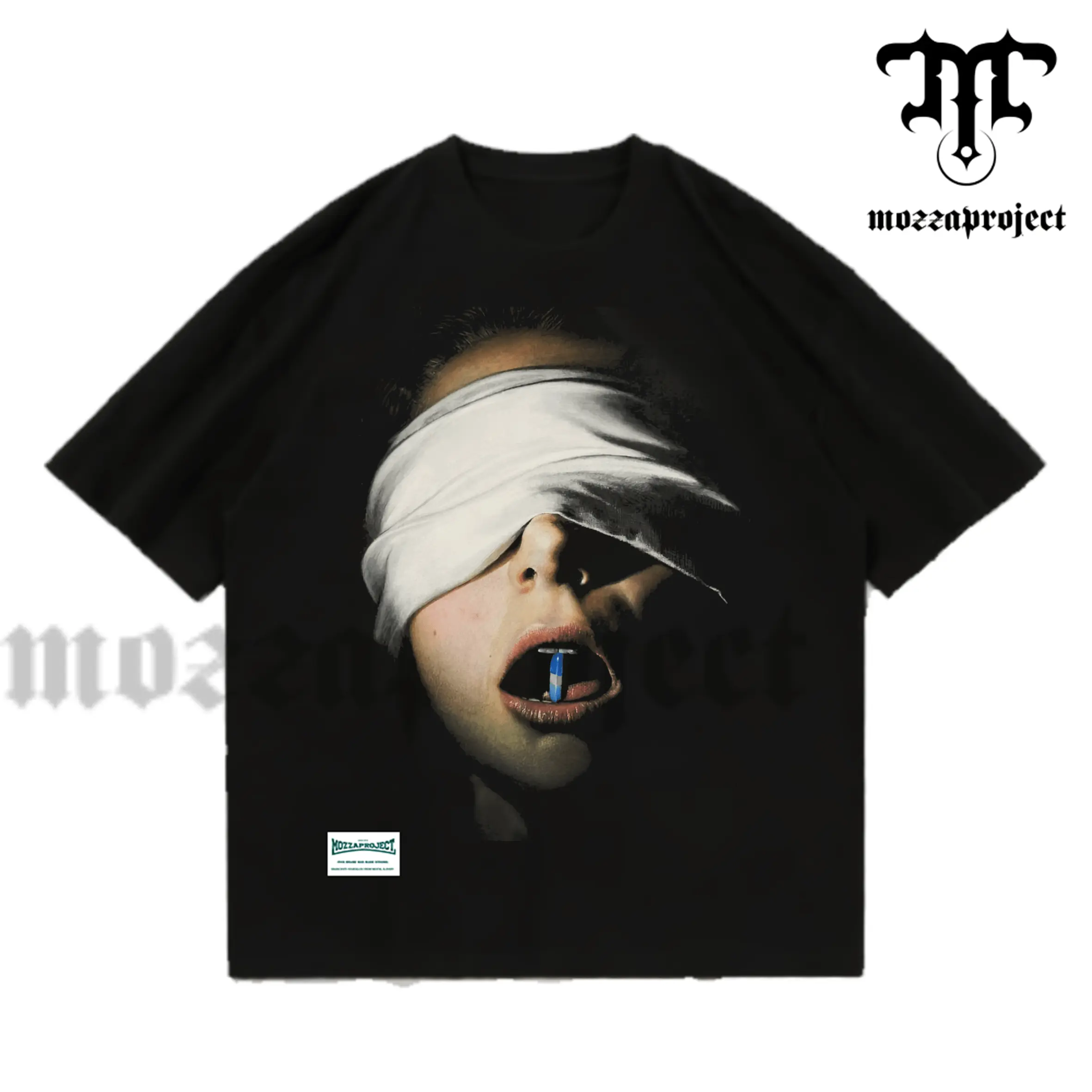Mozzaproject Tshirt Oversized Pill Afection