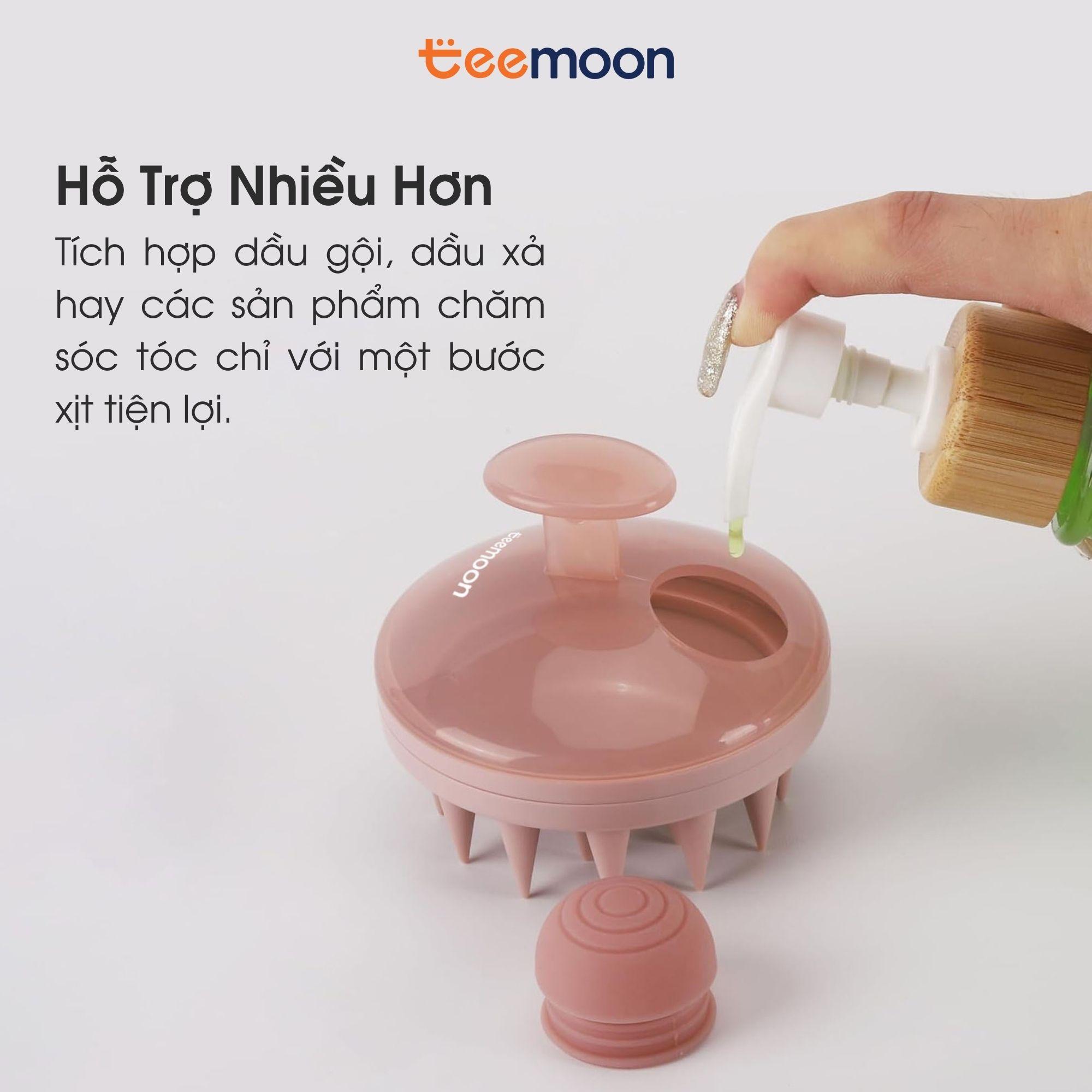 Lược massage gội đầu Teemoon làm sạch da đầu