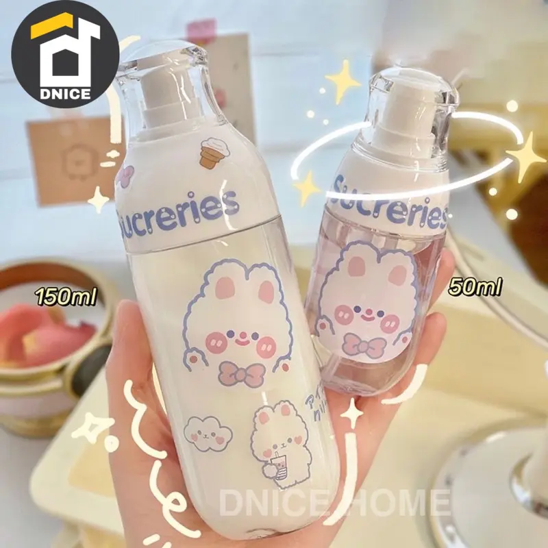 botol spray pump semport isi ulang korea / botol reffil / botol travel 5
