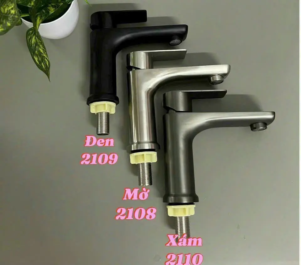 VÒI LAVABO LẠNH 304 CAO 20CM