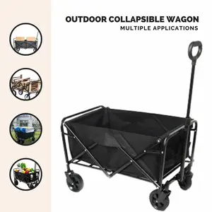 PROD Troli Barang Lipat Camp Collapsible Wagon Oxford Large Size 108L - PR54 Peralatan