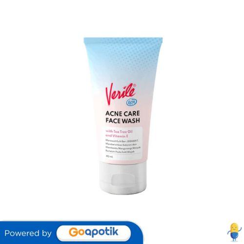 Gambar VERILE ACNE CARE FACIAL WASH 40 ML TUBE dari Apotek Apollo Surabaya by GoA Kota Surabaya Tokopedia