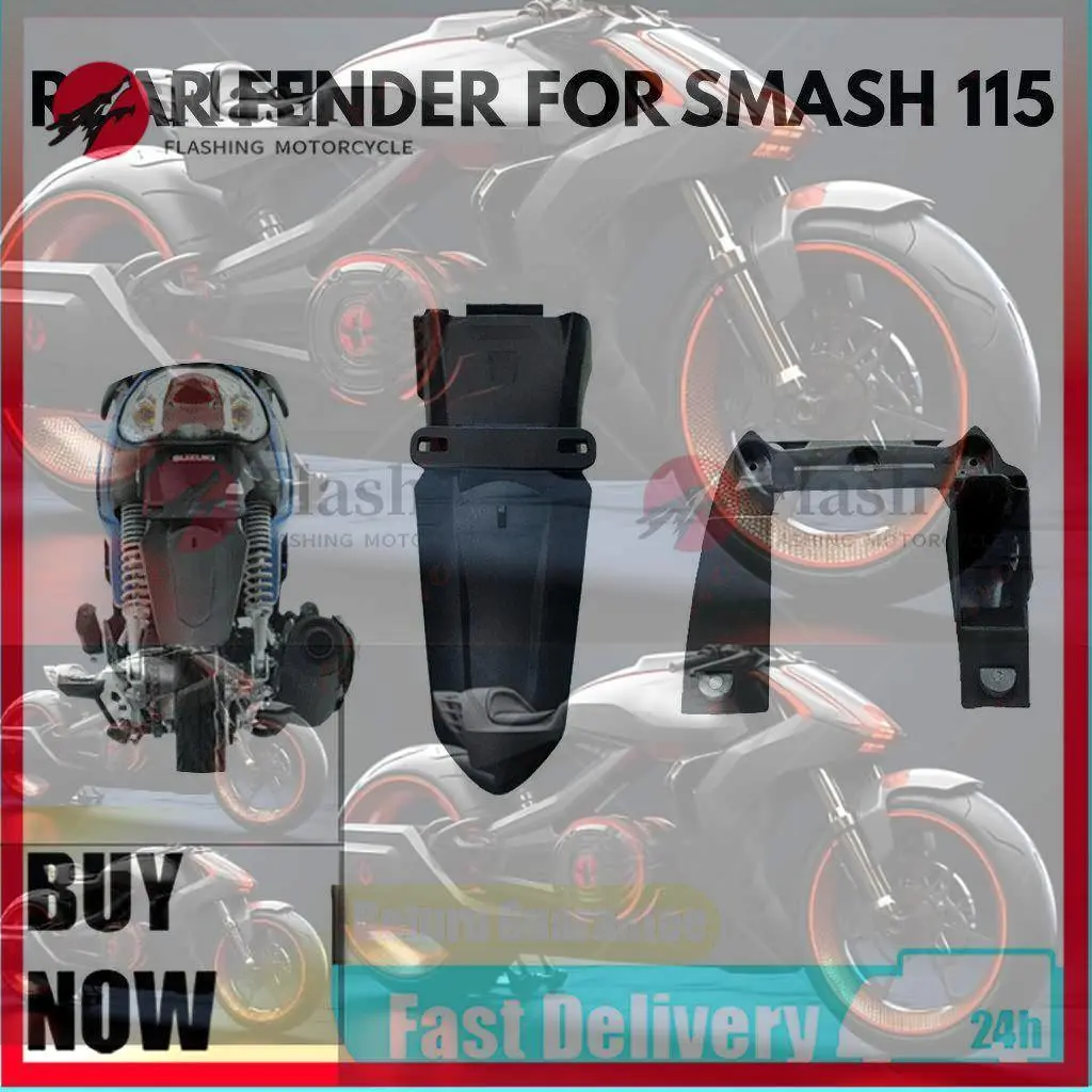 MOTORCYCLE REAR FENDER FOR SMASH 115 - TikTok Shop Philippines