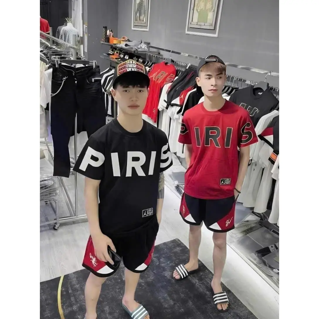 Bô Quần Áo Baris Màu Đỏ Mận Cực Hot Có ĐỦ 2 Màu Đen ĐỎ FULL Size Nam Nữ 2124