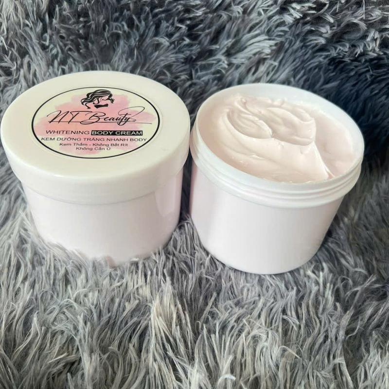  Kem Body Tẩy Hồng 500g Dưỡng Trắng Da Body - Kem Thấm K Càn Ủ Mùi Nước Hoa - Dưỡng Da Body Dưỡng Body NT BEAUTY Nữ Women 