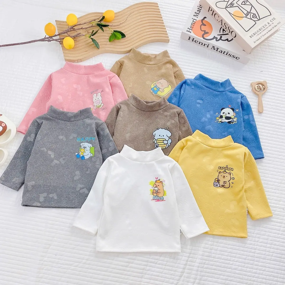 A02 Combo Áo giữ nhiệt cho bé chất zip lông 2 mặt vải Quảng Châu họa tiết dập chìm  xịn đẹp mềm ấm cho bé 5-14kg
