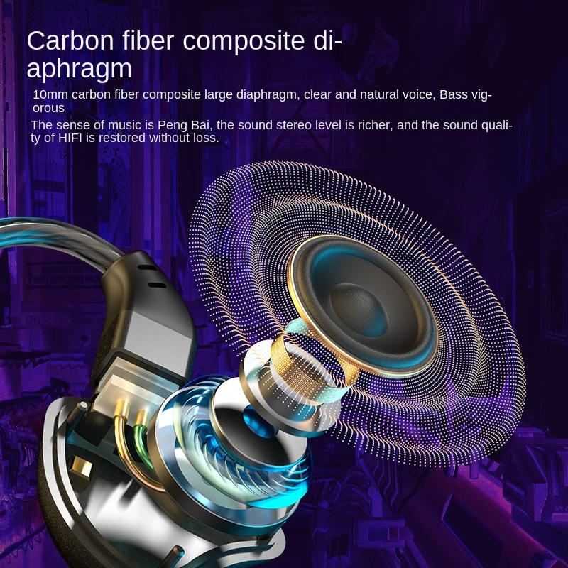Tai Nghe Trong Tai Có Dây, Hàng Mới Về, Âm Trầm, Có TypeC Và 3.5Mm, Tai Nghe Earphone 3
