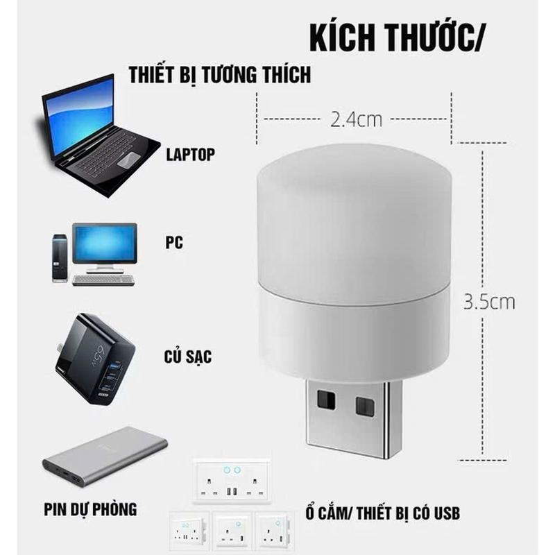 Product Introduction of Đèn led mini, đèn ngủ mini, đèn mini USB 5V bảo vệ mắt đa năng an toàn tiện lợi - LT Grocery 34