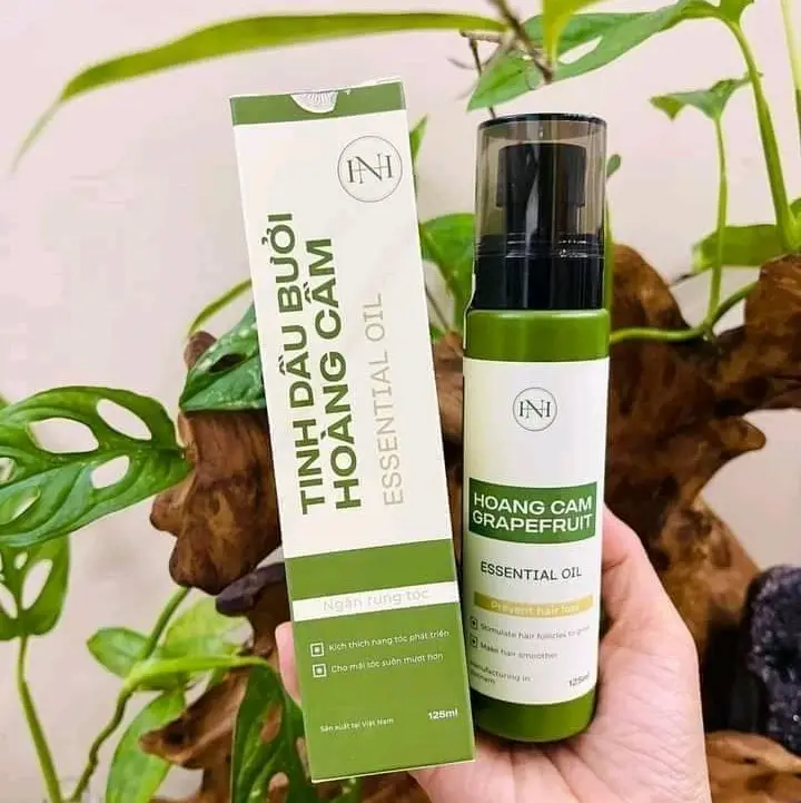 Tinh dầu bưởi Hoàng Cầm Dưỡng Tóc Chăm Sóc Tóc