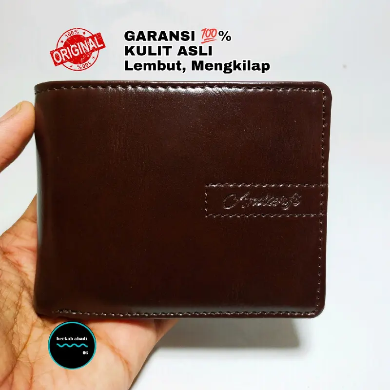 PROMO COD DOMPET PRIA KULIT ASL 100% ORIGINAL/ DOMPET KULIT LEMBUT ASLI GARUT/  Dompet wallet kulit pria Dompet Fashion daily Dompet Pendek Dompet Pendek 5