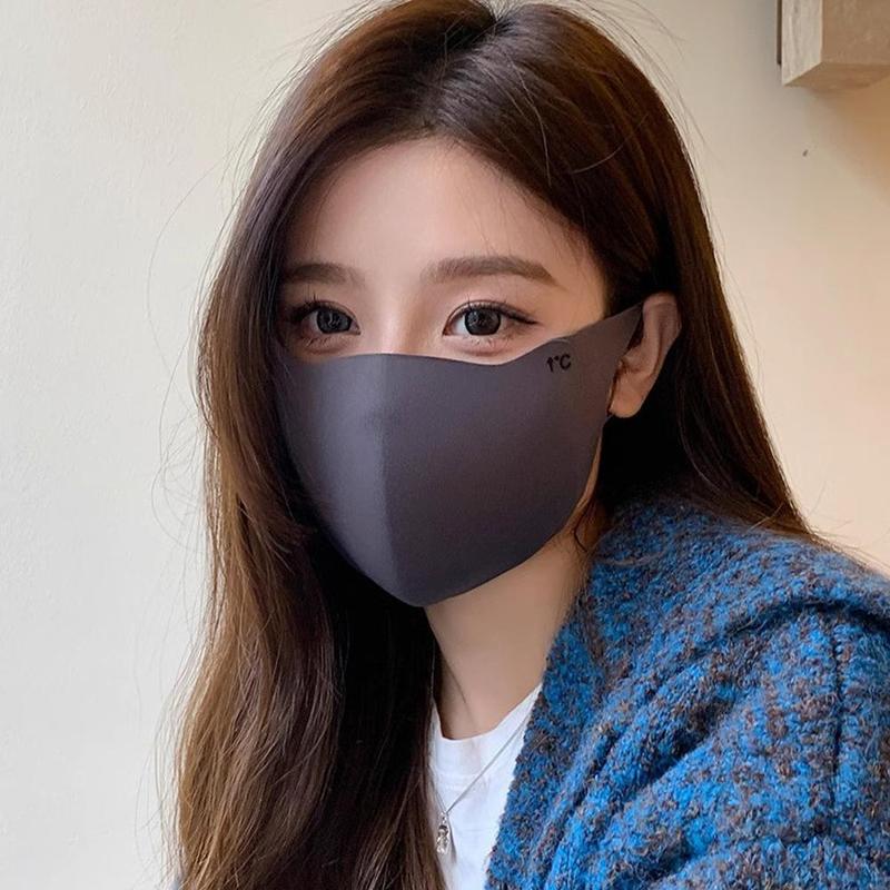 Product Introduction of 1 Pc Warm Windproof Mask Winter Women Men Solid Color Outdoor Adjustable Face Mask Sunscreen Cycling Running Mask Fashion Accessories 28