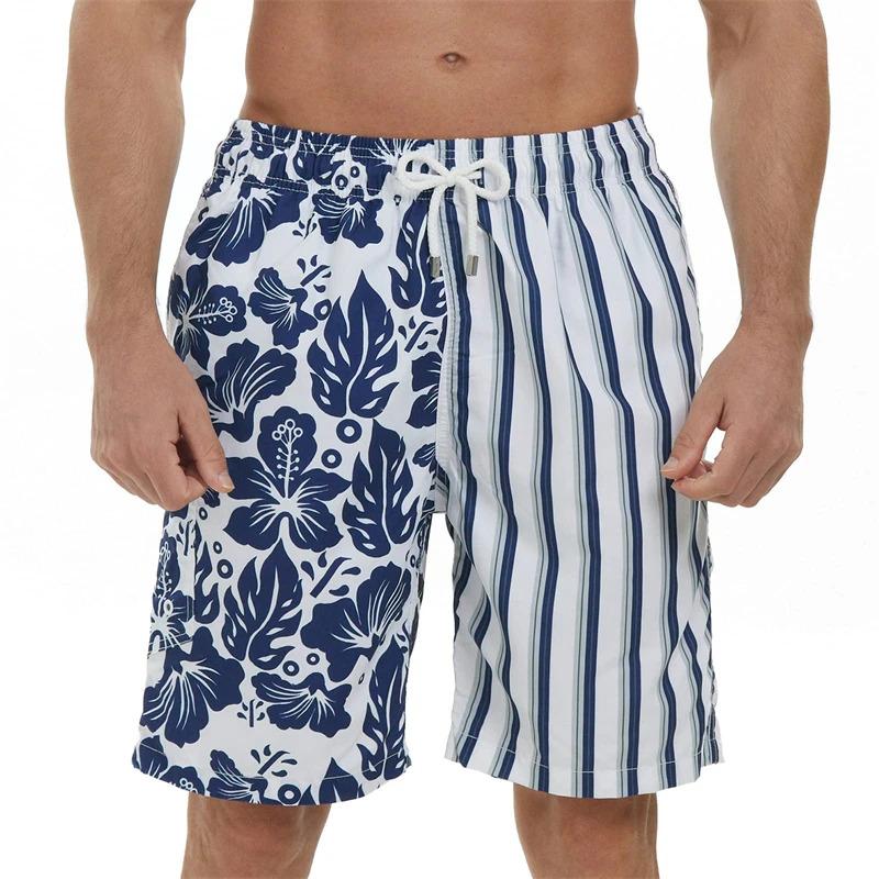 Product Introduction of Men Summer Board Shorts 3D Printed Beach Pants Swimsuit Woman 2023 New Swim Trunks Volleyball Sport Gym Short 8