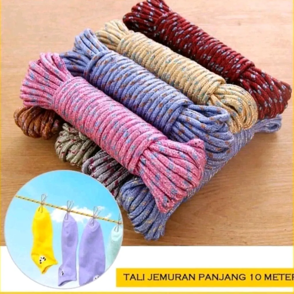 Tali Jemuran Nylon 10 meter