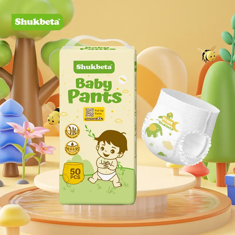 Shukbeta ผ้าอ้อมเด็กเกาหลี ผ้าอ้อมเด็ก 1 แพ็ค 50 ชิ้น ผ้าอ้อมแห้งแบบใช้แล้วทิ้ง unisex แห้งและระบายอากาศได้ สินค้าใหม่ โปรโมชั่น ผู้สูงอายุ