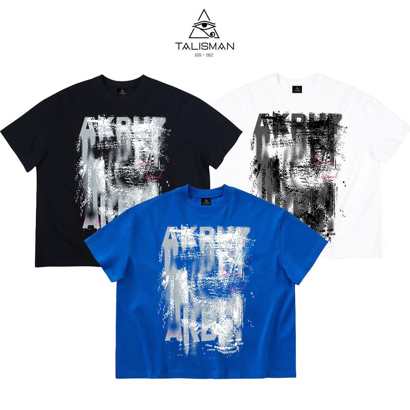 Áo thun Boxy TalismanVN áo boxy chữ loang