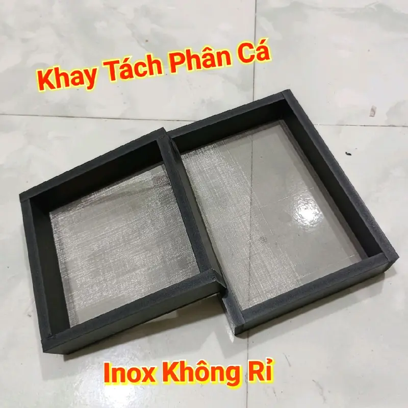 Khay Tách Phân , Khay Tách Phân Cá Inox Không Rỉ 0