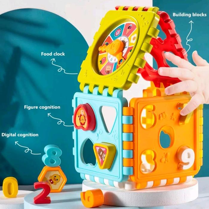 Jual Mainan Edukasi Anak Bangunan Kotak Kubus Serbaguna BUILDING BLOCK ...