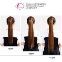 Gambar Ryuuta Wig Extension Ponytail Jepit Lurus Panjang Hitam Coklat - 55 cm, Light Brown dari Ryuuta Wig Mall Kota Administrasi Jakarta Utara 4 Tokopedia
