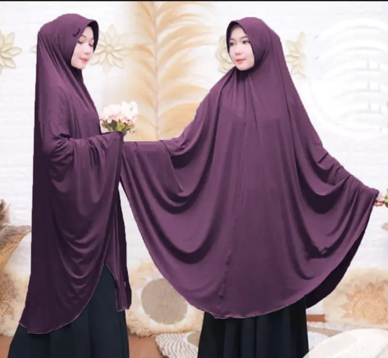 Hijab Syari Jumbo Jilbab Instan jersy premium XXXXL 8