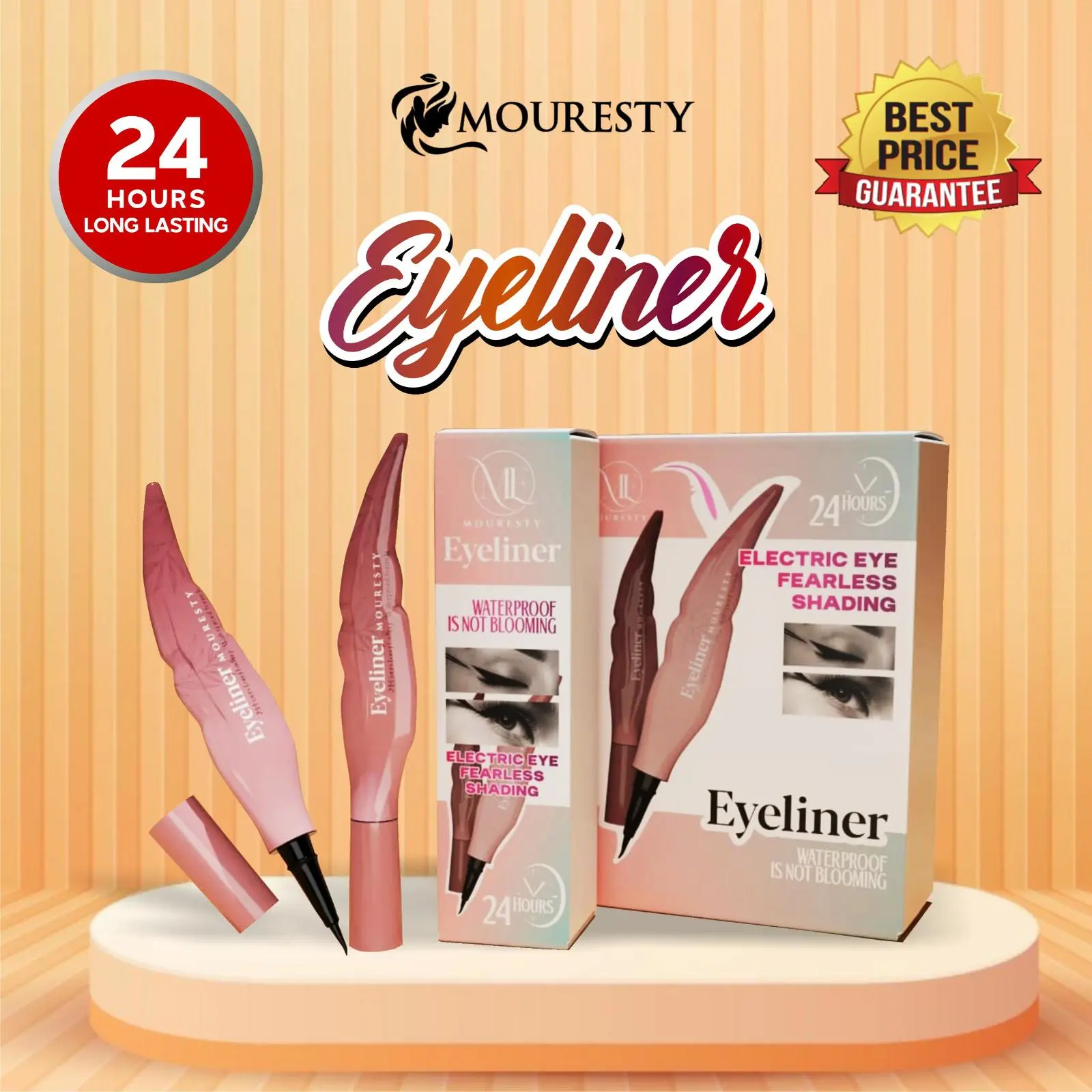 MOURESTY eyeliner waterproof black