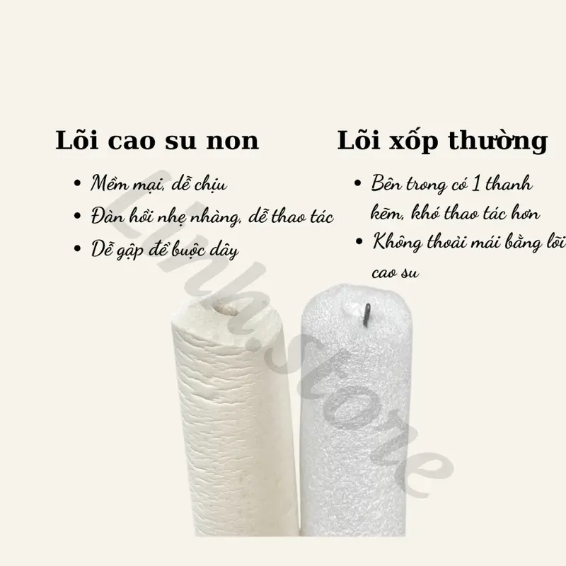 Máy Uốn Tóc Nổi Tiếng Tiktok không dùng nhiệt, Thanh uốn tóc không nhiệt lõi Cao Su / Xốp, Dây cao su uốn tóc 4