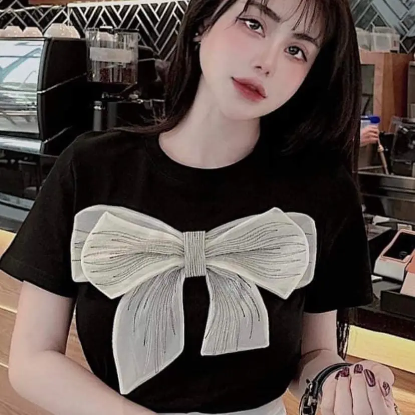 Áo phông nơ bánh bèoooo