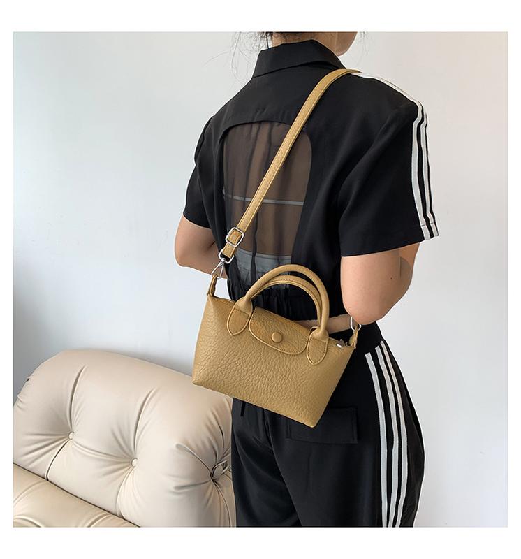 Product Introduction of New Niche Design Crossbody Small Bag Fashion All-Match Handbag Casual Shoulder Bucket Bag Women's Bag 9