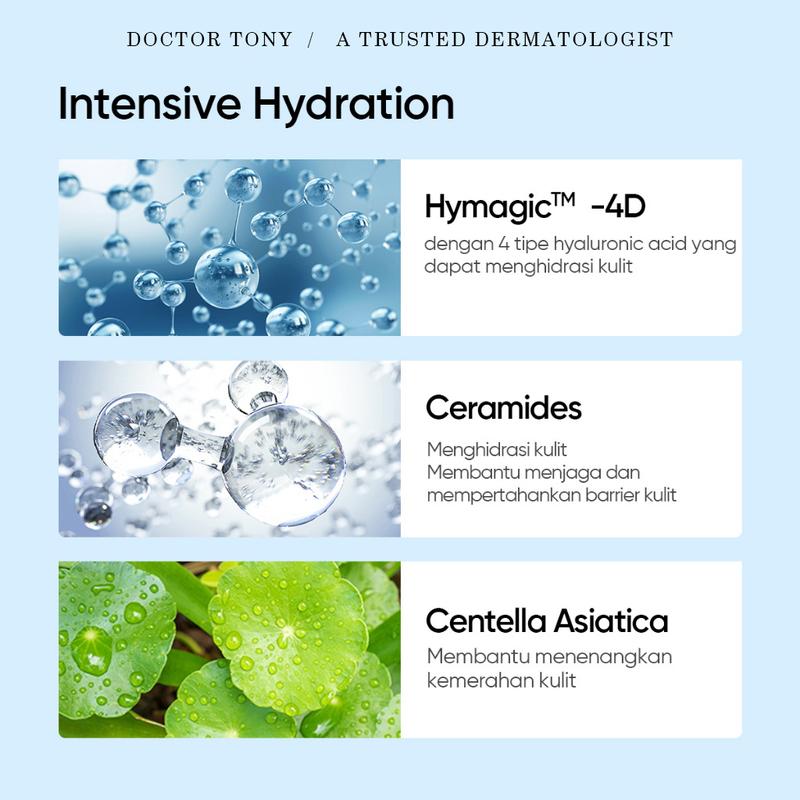 Product Introduction of 4D Hyaluronic Acid Barrier Essence Toner Hydrating Toner Ceramide Centella Toner 100ml 2