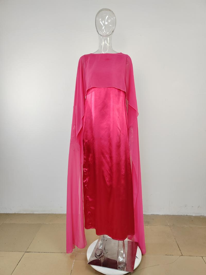 Product Introduction of Abaya Dress Muslim round Neck Loose Big Hem Chiffon Daily wear Elegant Comfort Eid Ramadan Wedding Prayer  Kaftan Jilbab  Modest fashion Islamic clothing Kain Sarong Kain Baju Kurung Asian Muslim wear Trendy Plus size Affordable New collection Women Lady 13