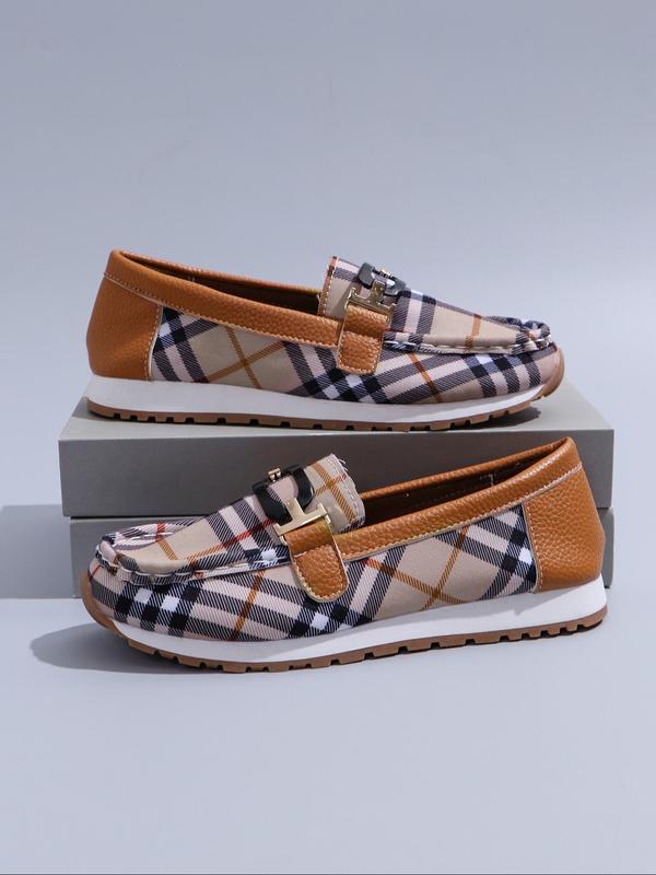 Women's Fashionable Solid Color Slip on Flats, 1 Pair Casual Comfortable Round Toe Flat Shoes for Women & Girls, All-match Commuter Shoes for Work & Daily Use 8