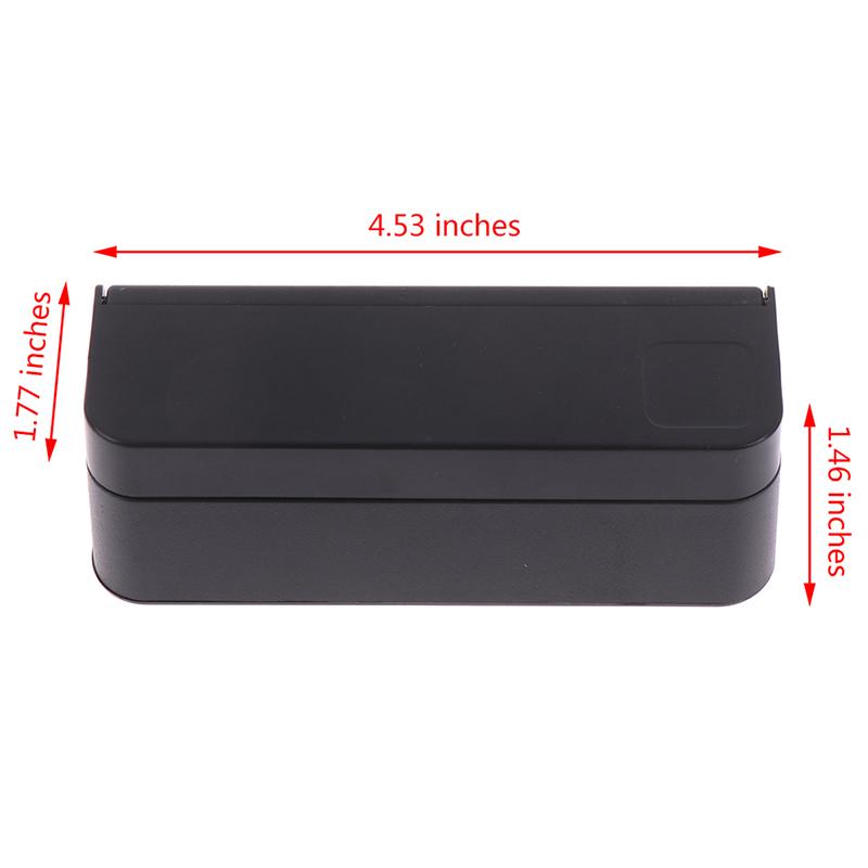 Product Introduction of Car Black Coin Case Loose Change Storage Box Small Money Wallet Holder Organizer 0