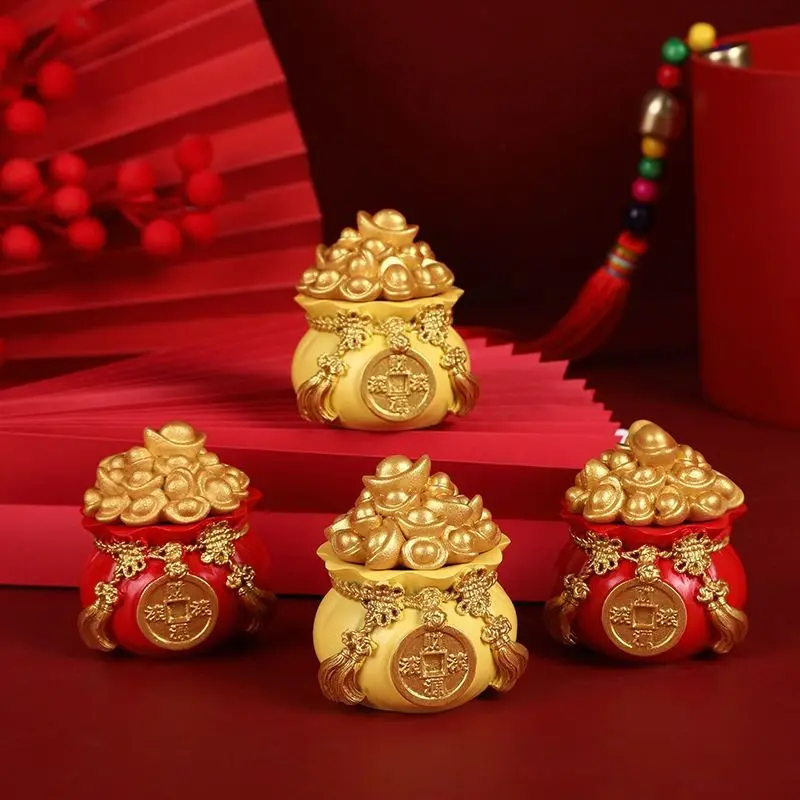 Đồ Trang Trí Nhỏ Túi May Mắn, Hàng Mới Về, May Mắn, Thích Hợp Cho Nhân Viên Văn Phòng Và Gia Đình, Đồ Trang Trí Phủ Tài Lộc, Mang Tài Lộc, Đồ Trang Trí Nhỏ