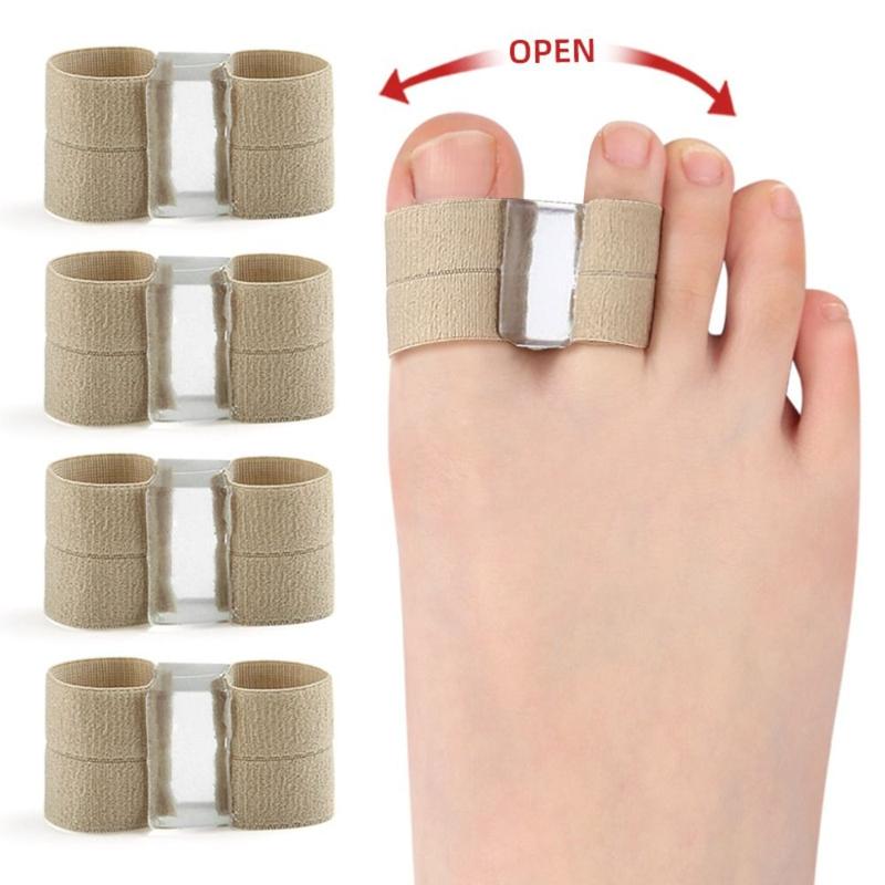 Product Introduction of New Silicone Two Toe Separator Foot Care Adjuster Thumb Finger Correction Tool Straightener Toe Spreader 10