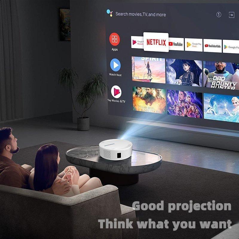 Máy Chiếu Mini T269 Full HD Kết Nối Trực Tiếp Youtube, NetFlix, Kết Nối Điện…
