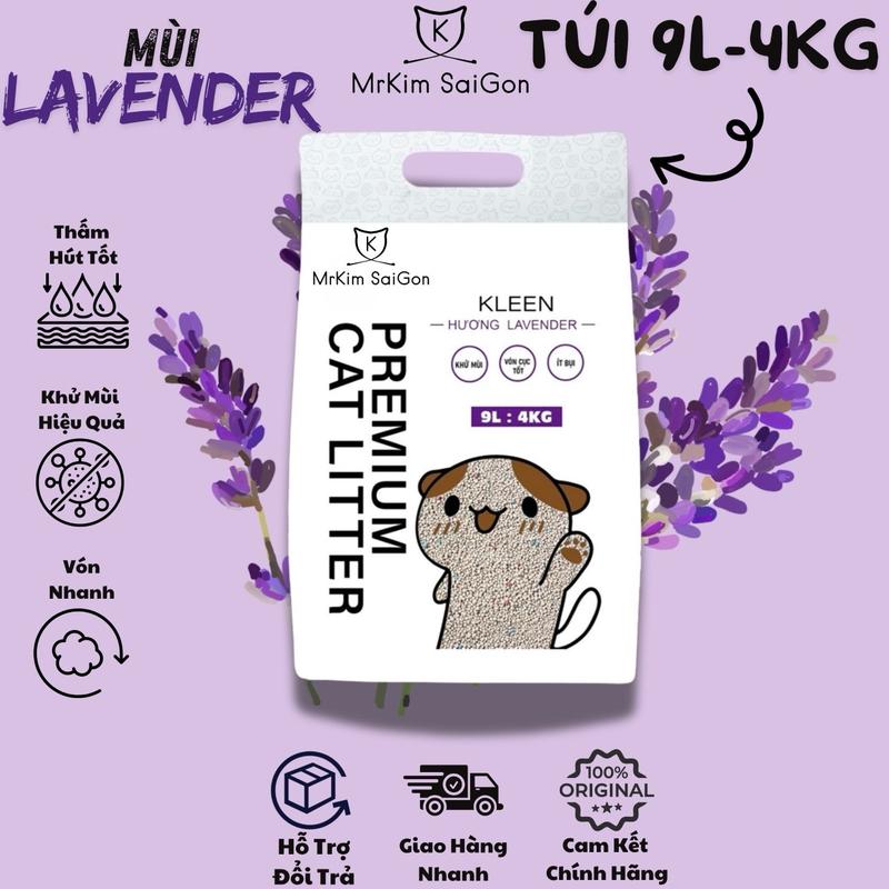 Cát Vệ Sinh Cho Mèo Premium Cat Litter - Khử Mùi Diệt Khuẩn MrKim Sai Gon - 9L ~ 4kg 3