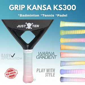 Grip Raket Padel Kansa Ks300 Grip Racket Tennis Ks300 Warna Gradient Rainbow Anti Slip