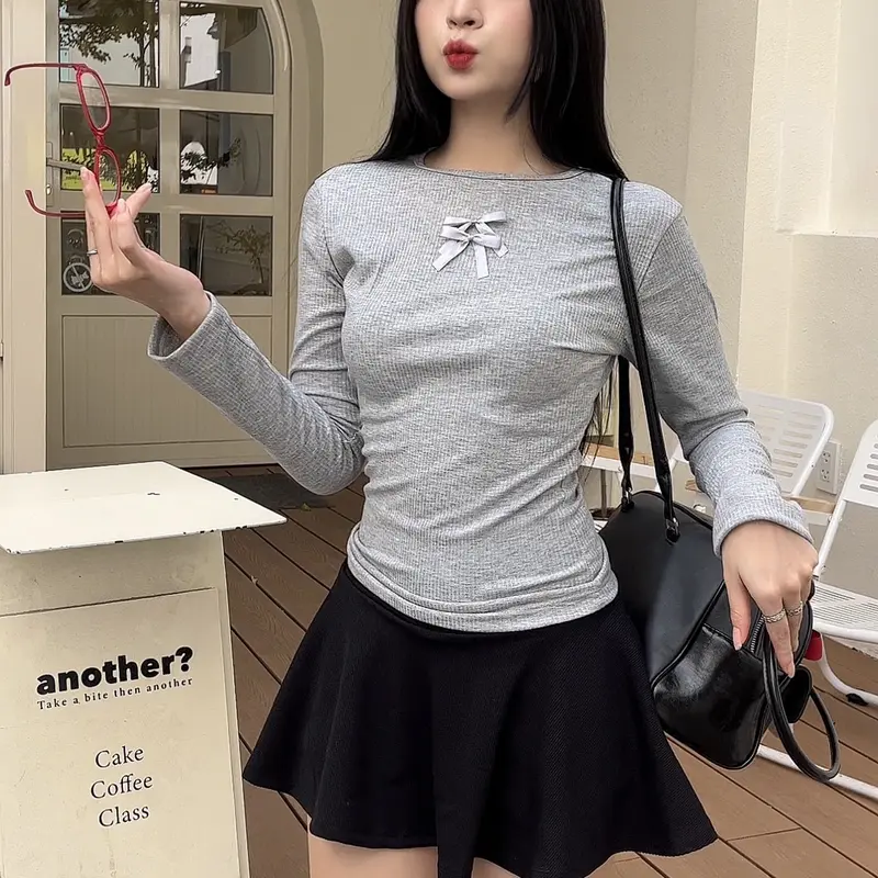 BARBIE DEROSE SKIRT (CÓ QUẦN BẢO HỘ) - Chân Váy Búp Bê Nữ Đơn Giản Lưng Cao Có Lót Chất Thun Gân Xịn 1 Mặt Women (2 MÀU) 3