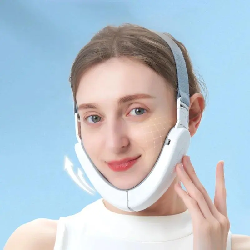 Smart V-shaped Face Massager, Electric Face Massage Tool, Facial Skin Care Tool, Professional Facial Beauty Instrument for Women & Men