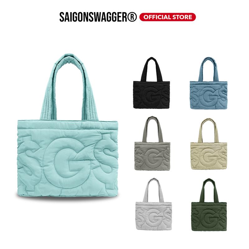 Túi tote phao túi đeo vai chần bông SAIGONSWAGGER HUED PUFFER TOTE BAG