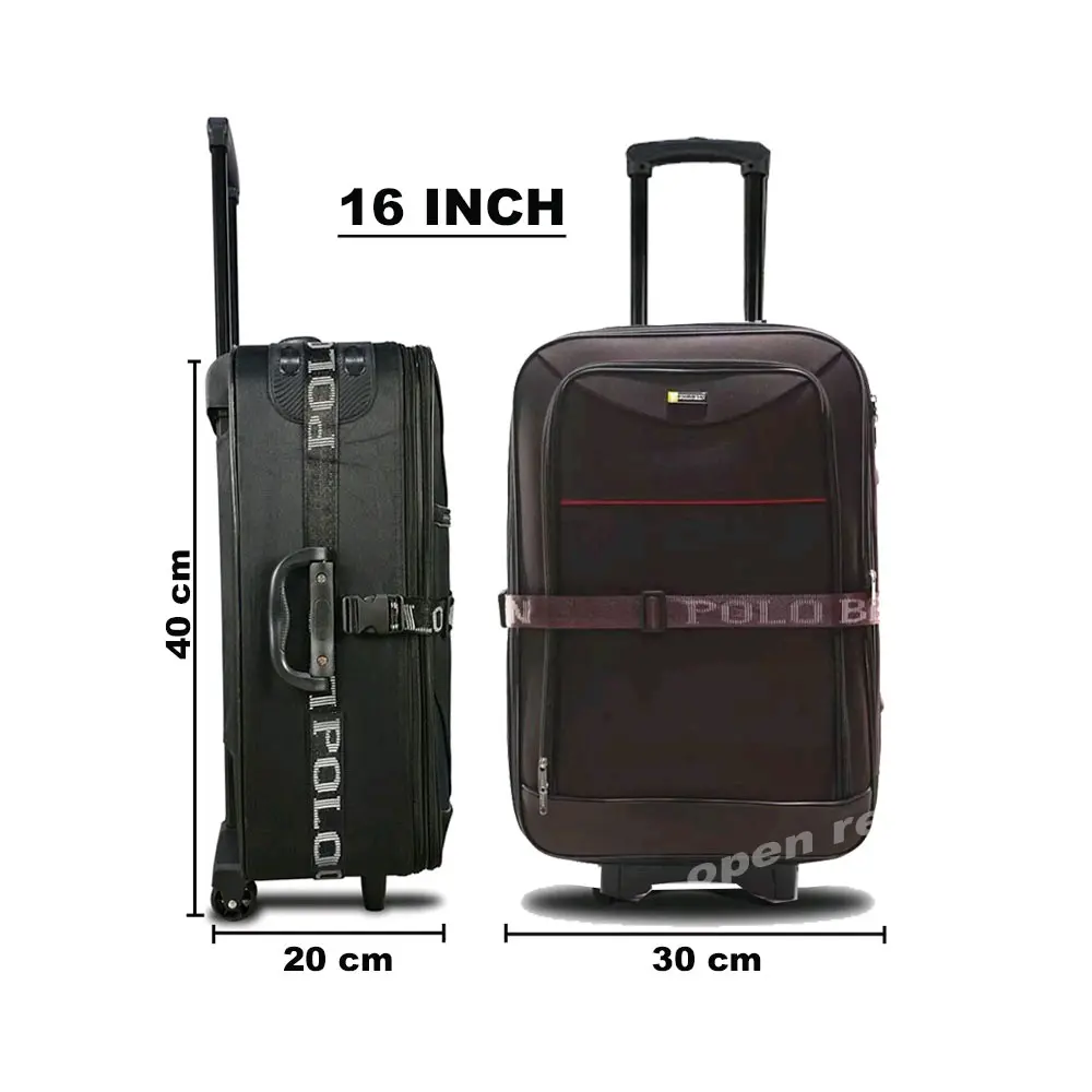 Koper 16 Inch Kecil Mini Kanvas Kain Kabin Pesawat - Shop | Tokopedia