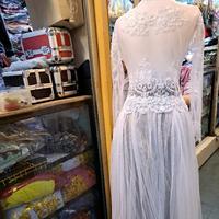 Gambar kebaya akad putih panjang - standar dari Penny Beringharjo Kota Yogyakarta 3 Tokopedia