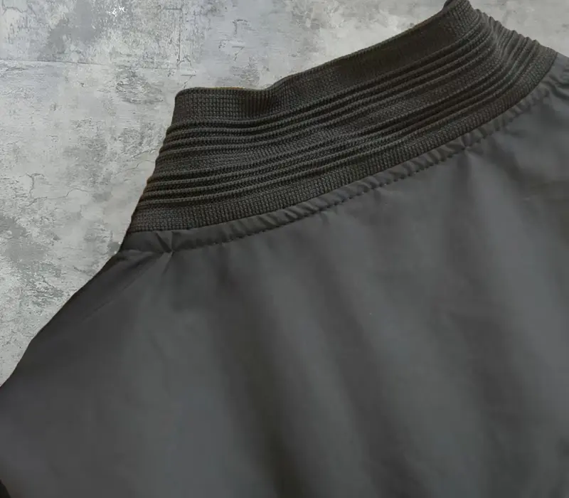 Áo khoác gió bomber 2 lớp mới ICCN chữ trắng bo gân siu hot Menswear Jacket 1