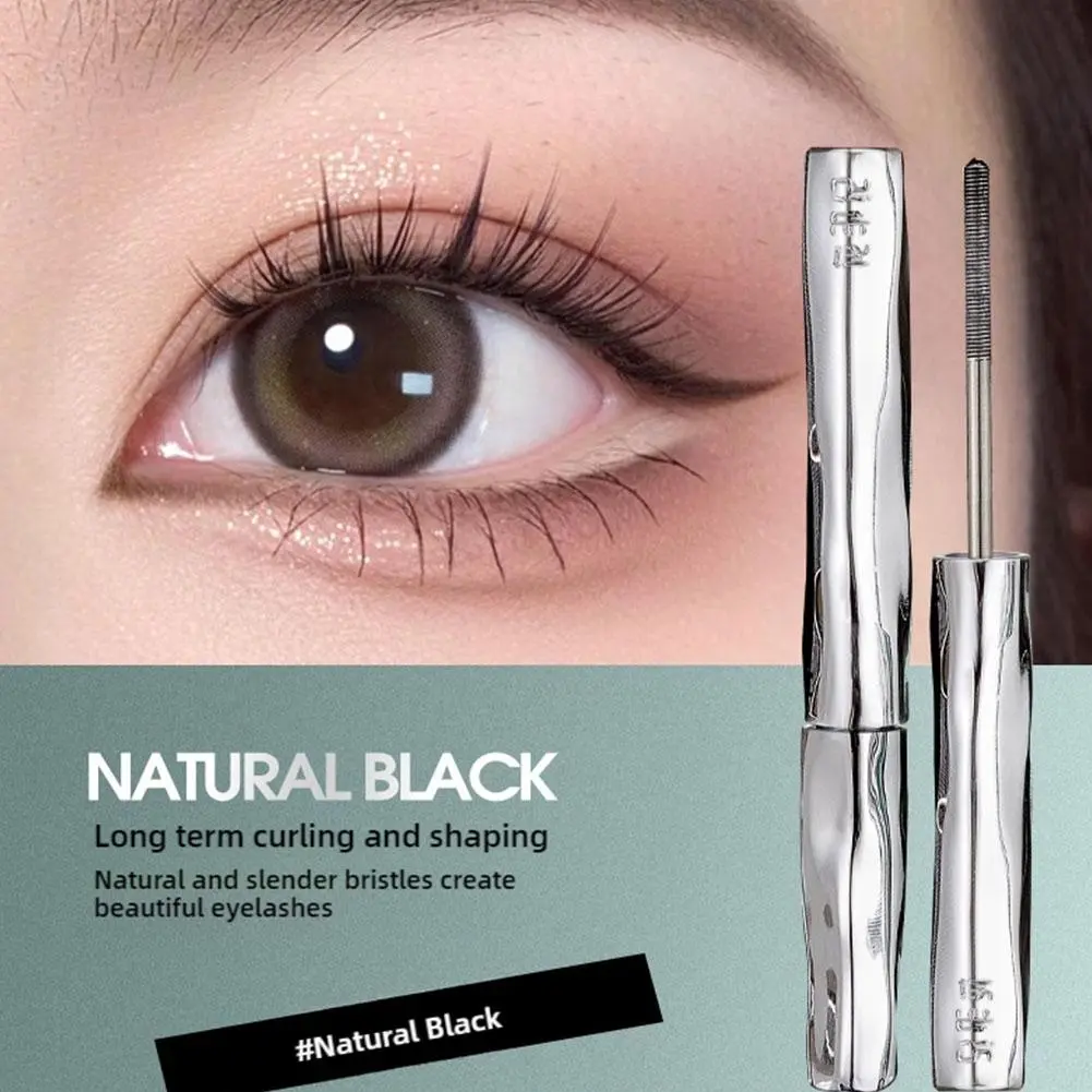 Mascara Không Thấm Nước, Để Nối Mi, Màu Đen, Dày, Kéo Dài, Thích Hợp Cho Lông Mi
